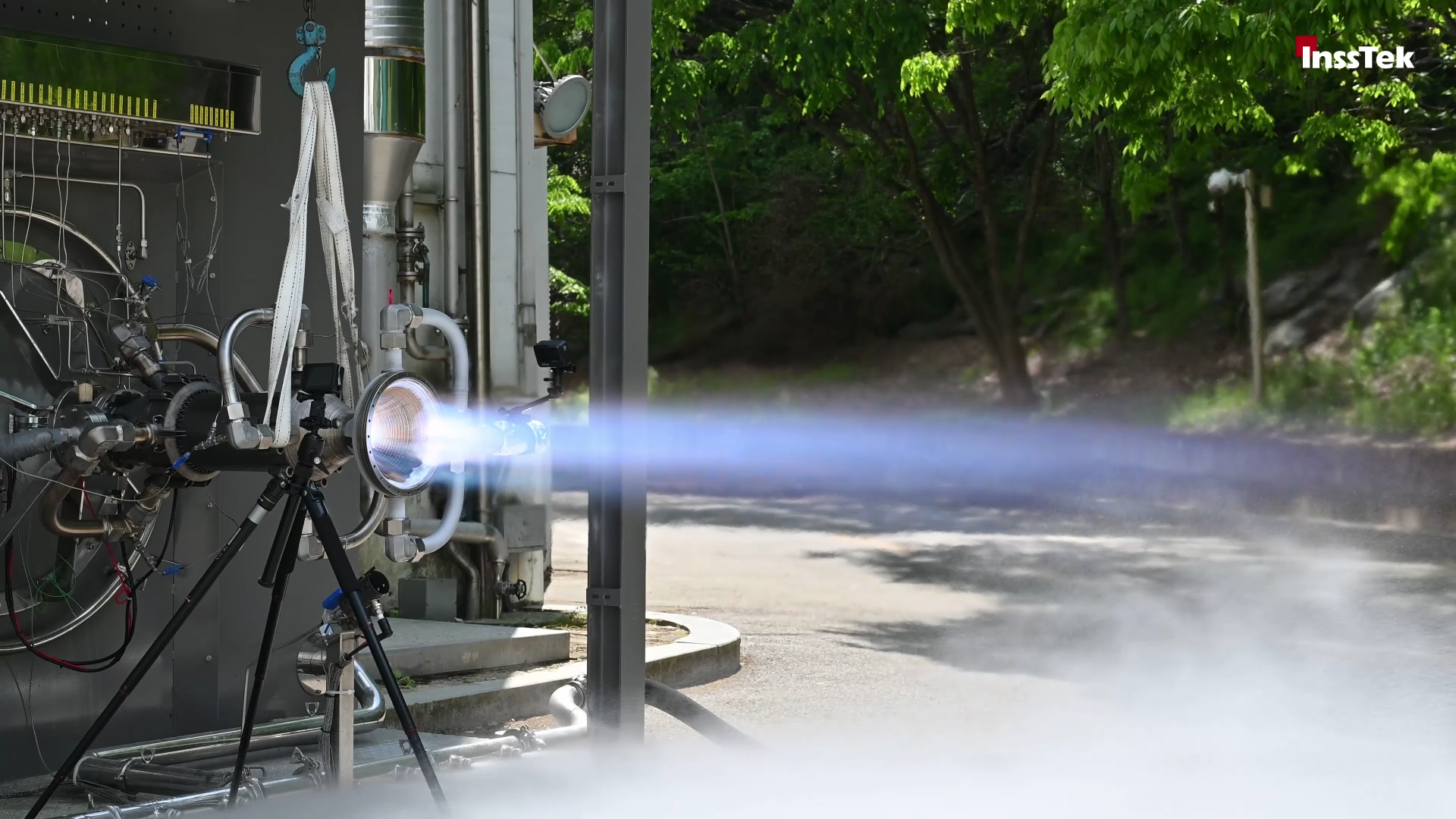 KARI 3ton Rocket Nozzle_Firing Test.png